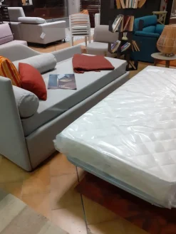 Letto singolo con giroletto Line a prezzo ribassato^Bolzan Online