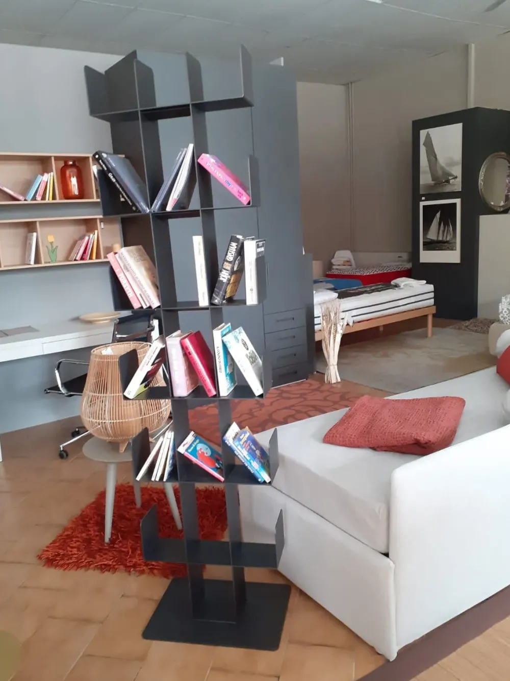 Letto singolo con giroletto Line a prezzo ribassato^Bolzan Online