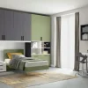 Colombini Casa Letto singolo con piedini Volo a prezzo ribassato- Letti