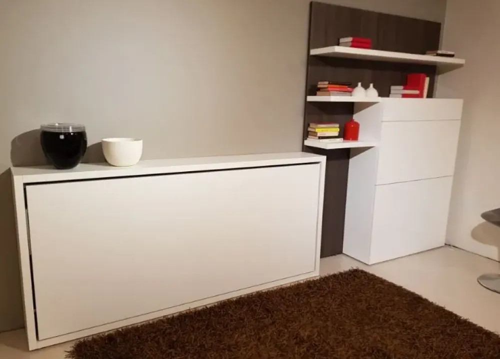 Clei Letto singolo Poppi e home office con uno sconto IMPERDIBILE- Letti