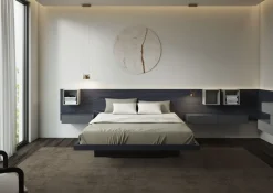 Hot Letto Sorvolo 002 - olmo lava SCONTATO a PREZZI OUTLET Letti