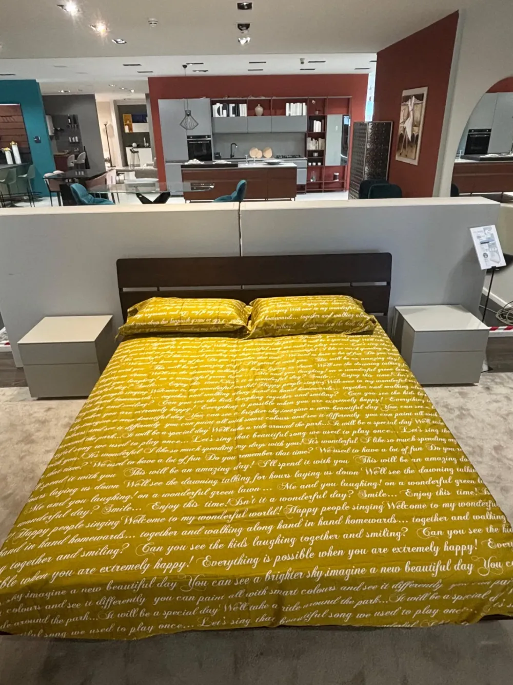 Flou Letto Tadao di scontato del 25%- Letti