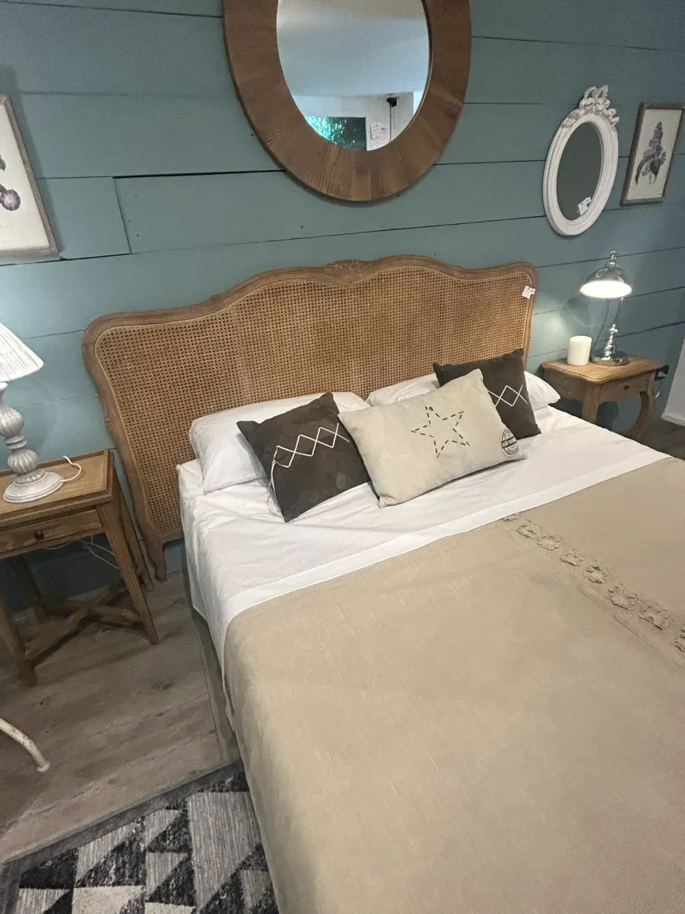 Online Letto Testiera in paglia di vienna di scontato del 54% Letti