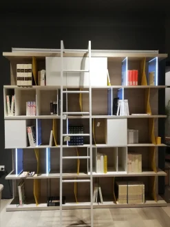 Libreria About day in stile moderno in offerta^NovaMobili Online