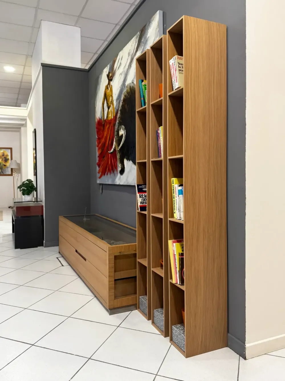 Tisettanta Libreria Achille stile design di in Offerta Outlet- Librerie