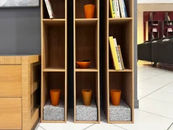 Tisettanta Libreria Achille stile design di in Offerta Outlet- Librerie