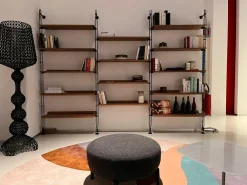 New Libreria Adam wood in stile design di in OFFERTA OUTLET Librerie
