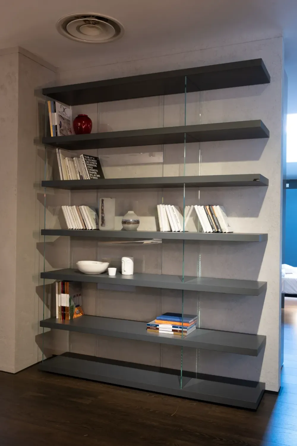 Lago Libreria Air in stile design con forte sconto- Librerie