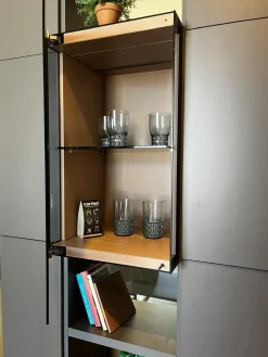 Libreria in laccato opaco scontata -25%: scopri My space Librerie