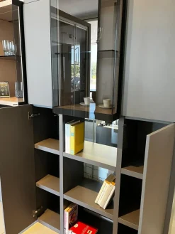 Libreria in laccato opaco scontata -25%: scopri My space Librerie