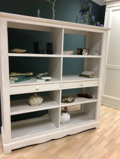 Artigianale Libreria in legno a prezzo Outlet: scopri Provenza- Librerie