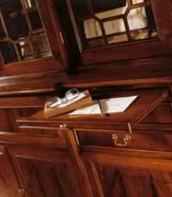 Artigianale Libreria Libreria mod.oxford in piuma di mogano scontata del 35% SCONTO 35%- Librerie