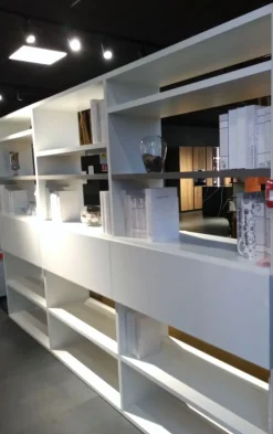 Libreria Atlante bifacciale stile moderna di in Offerta Outlet^Tomasella Outlet