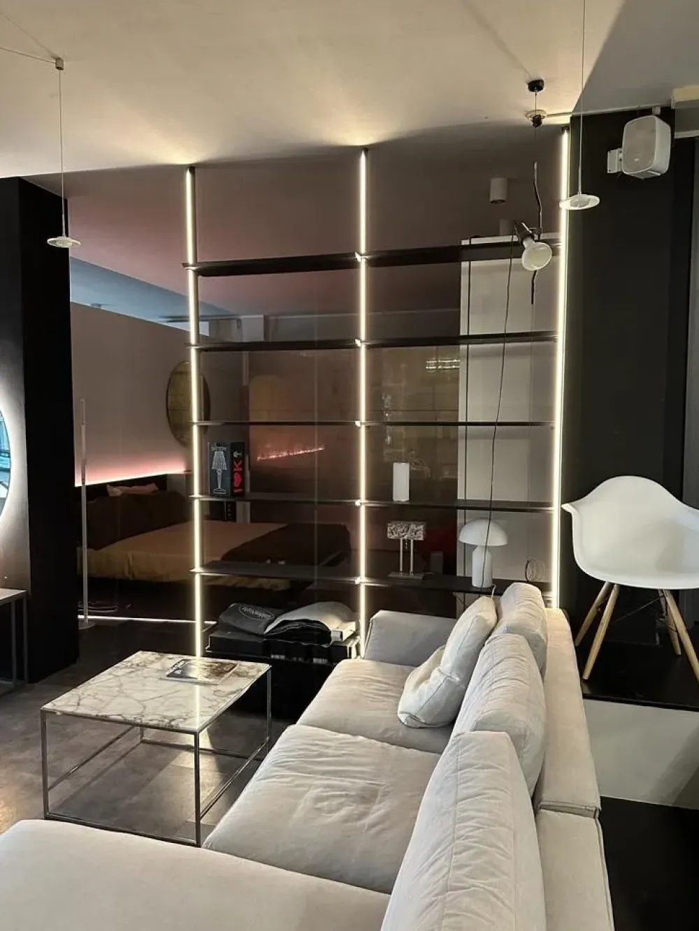 Libreria Bamboo in stile design a prezzi outlet^Dall'Agnese Sale