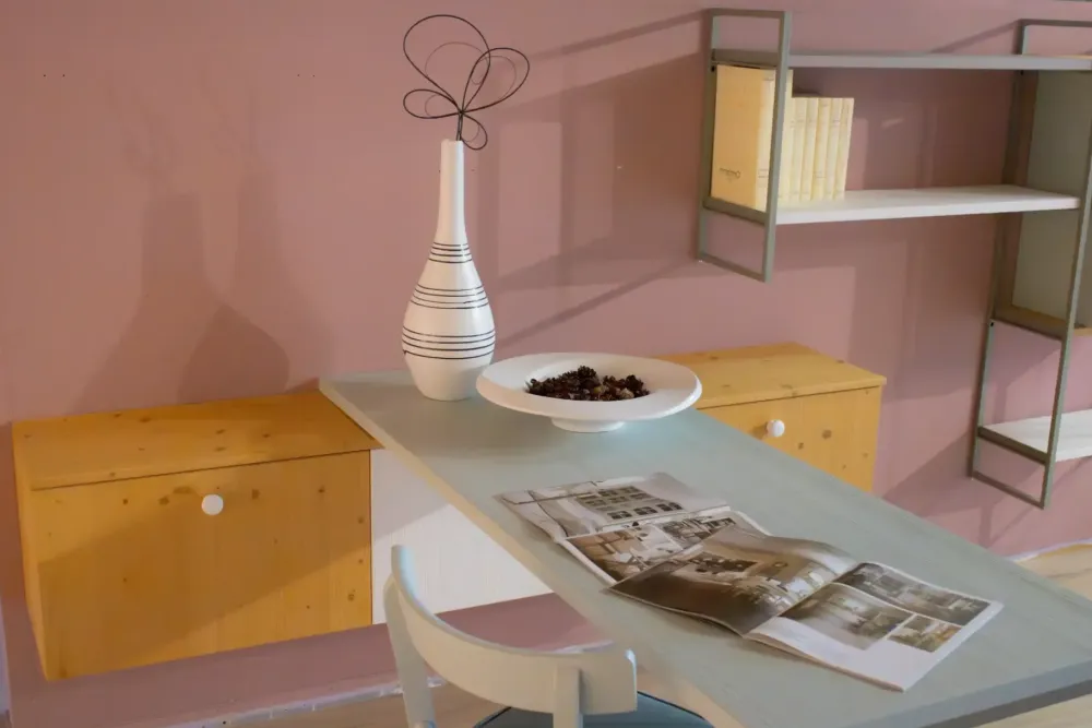 Libreria in legno a prezzo Outlet: scopri Urban time - libreria titanio e uranio^Callesella New