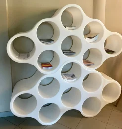 Discount Libreria in laccato opaco scontata -23%: scopri Cloud Librerie