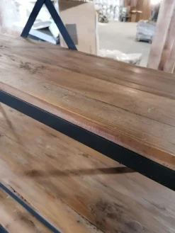 Collezione esclusiva Libreria in legno scontata -44%: scopri Libreria industrial c/scala- Librerie