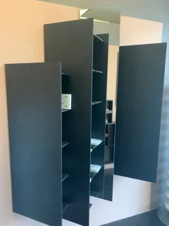 Boffi Libreria Ct line libreria contenitore 4 moduli di cui 1 a specchio in stile design in offerta- Librerie