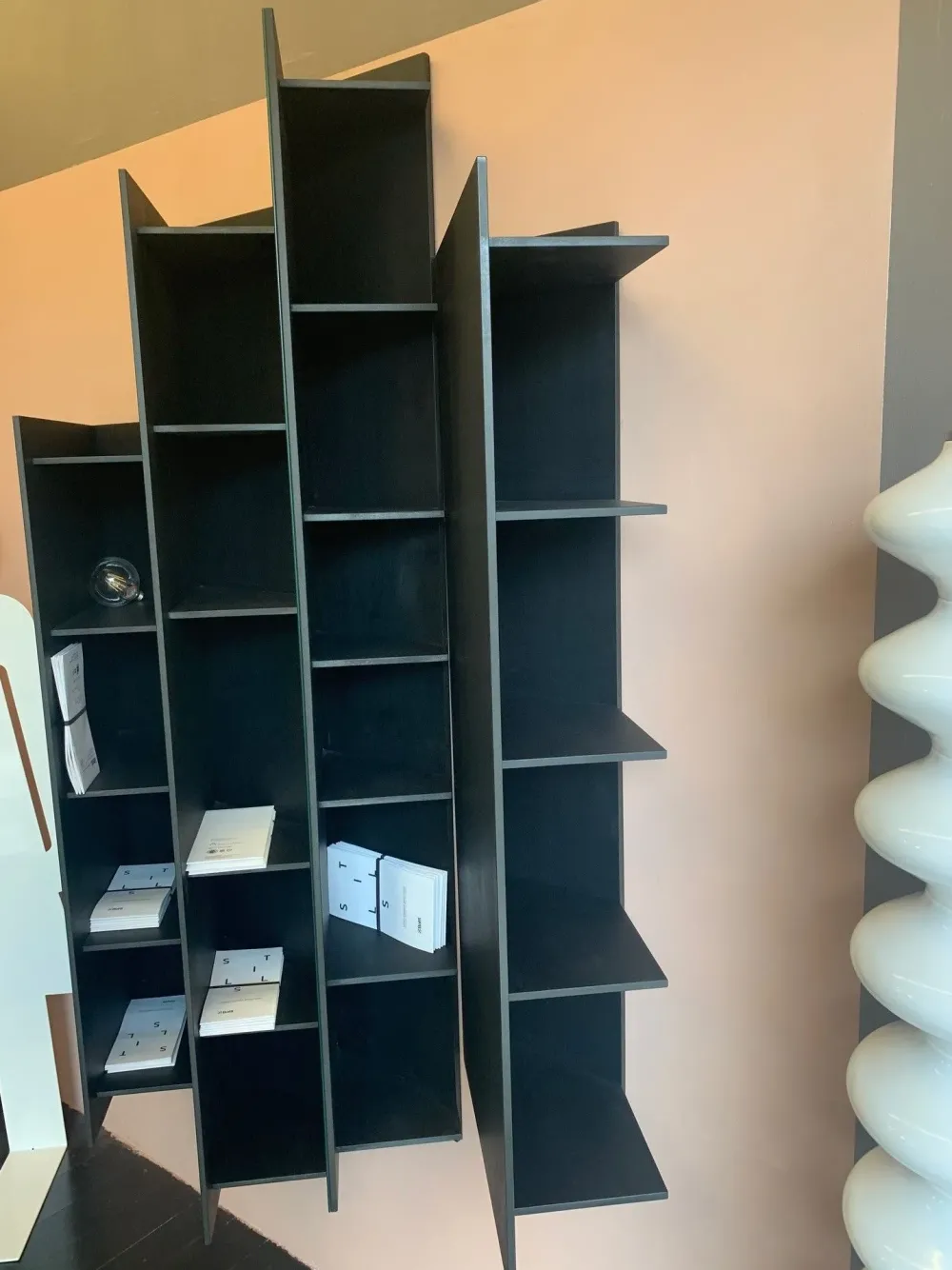 Boffi Libreria Ct line libreria contenitore 4 moduli di cui 1 a specchio in stile design in offerta- Librerie