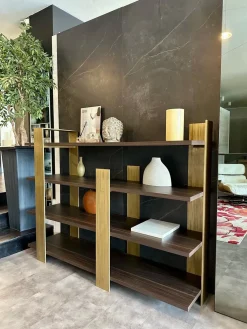 Libreria in laminato materico a prezzo scontato: scopri Kyoto^Dall'Agnese Discount