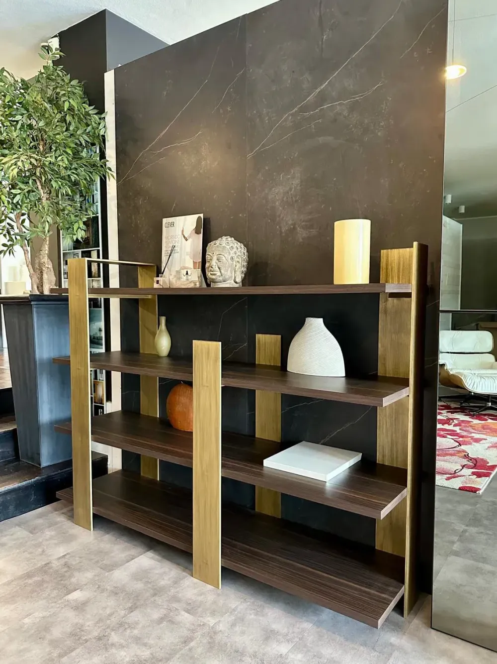 Libreria in laminato materico a prezzo scontato: scopri Kyoto^Dall'Agnese Discount