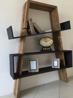 Sale Libreria in legno di pino vecchio modello 4508 Librerie