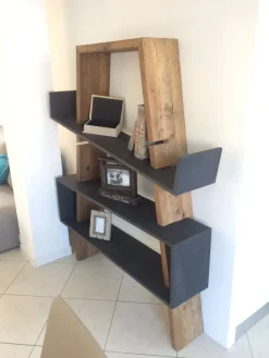 Sale Libreria in legno di pino vecchio modello 4508 Librerie