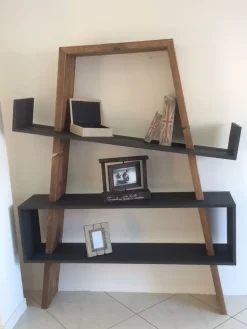 Sale Libreria in legno di pino vecchio modello 4508 Librerie