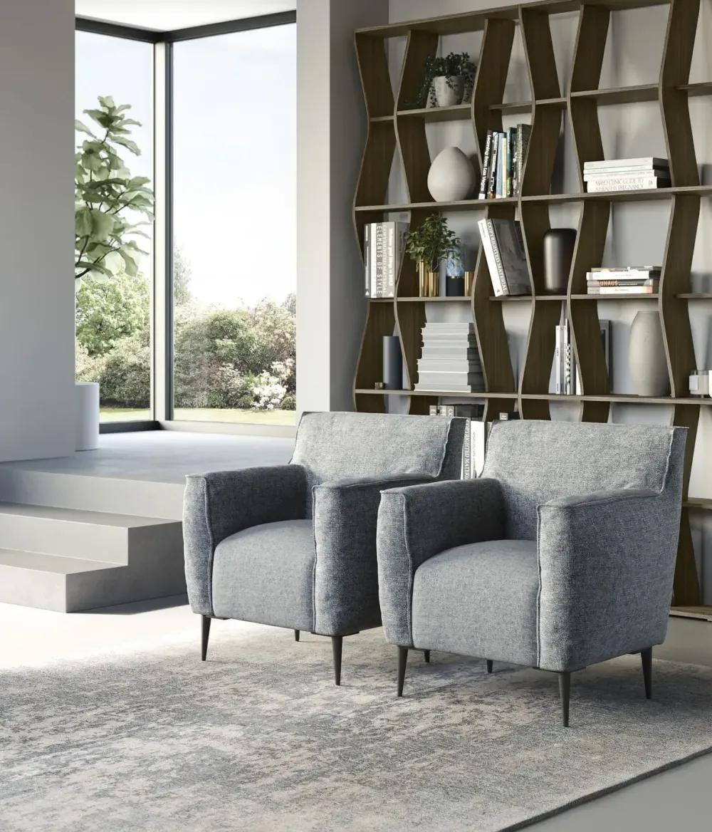 Doimo Salotti Libreria in legno a prezzo scontato: scopri Swing- Librerie