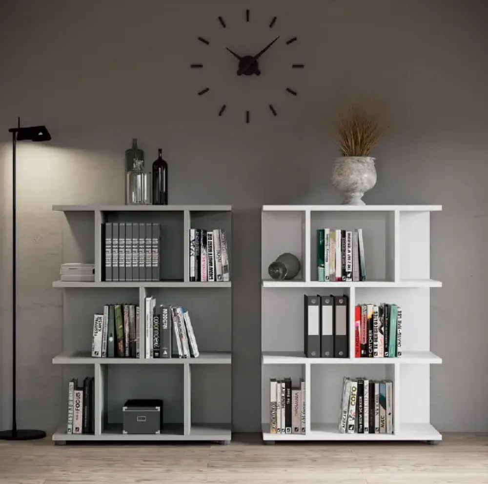 Discount Libreria Etagere media a giorno stile moderna di scontata del 30% Librerie