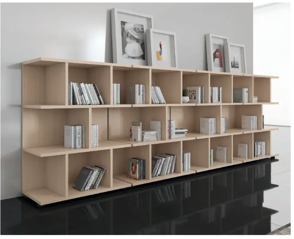 Discount Libreria Etagere media a giorno stile moderna di scontata del 30% Librerie