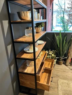 Dialma Brown Libreria Etajere  stile moderno di in offerta- Librerie