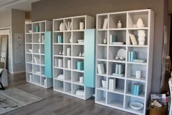 Hot Libreria in laccato opaco scontata -73%: scopri Librerie