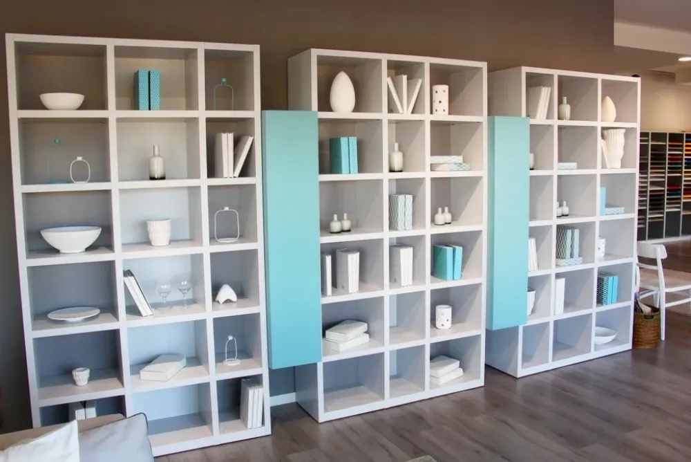 Hot Libreria in laccato opaco scontata -73%: scopri Librerie