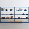 Desalto Libreria Freestanding blu denim in stile design di in OFFERTA OUTLET- Librerie