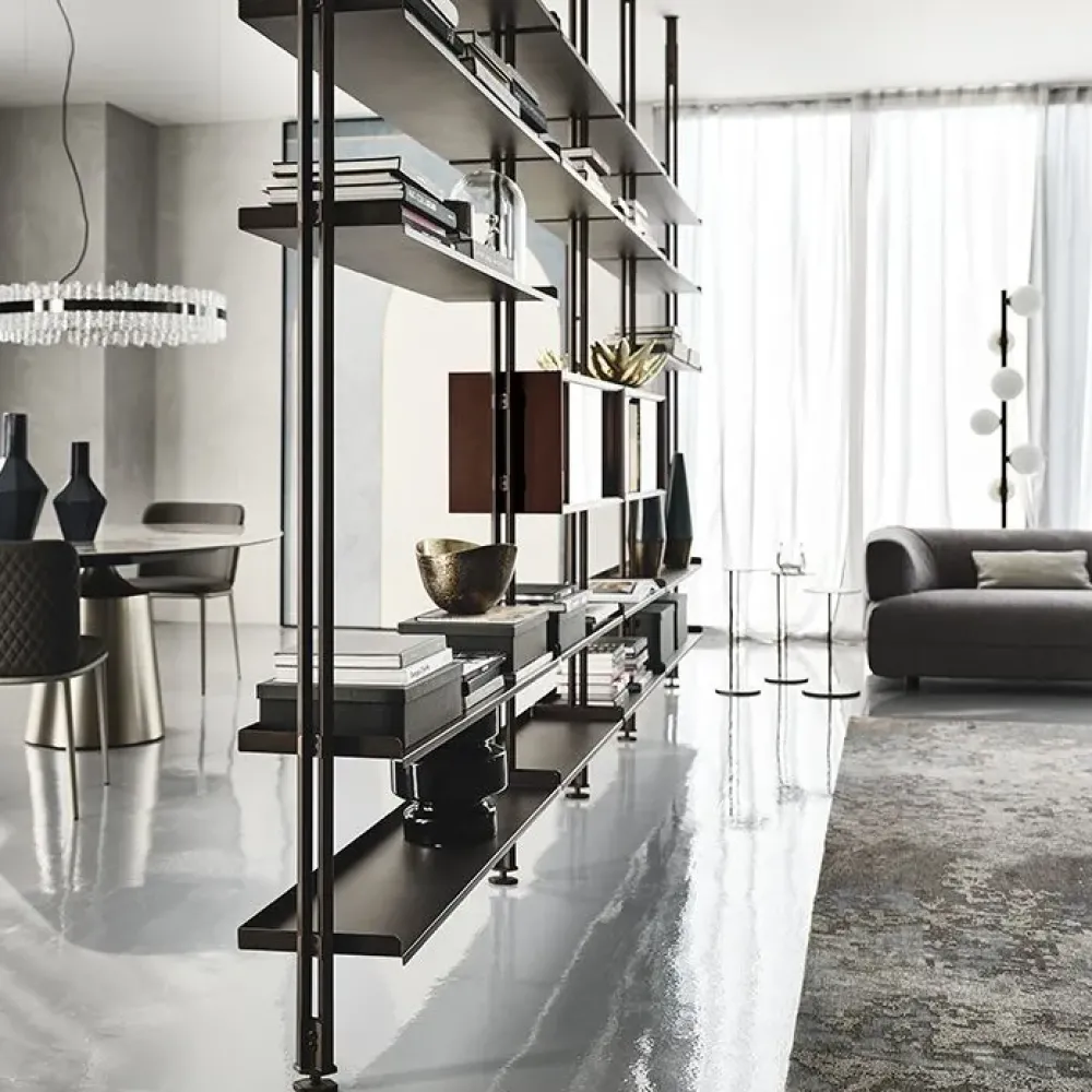 Cattelan Italia Libreria Freeway in stile design di in OFFERTA OUTLET- Librerie