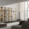 Giessegi Libreria in laminato materico scontata -53%: scopri Libreria componibile con scaletta di in promo-sconto del 45%- Librerie