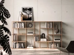 Libreria Grafic 01 in stile moderno di in OFFERTA OUTLET^Orme Online