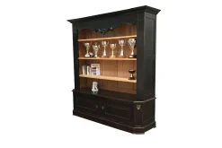 Grande Arredo Libreria in legno Livingstone a prezzo Outlet- Librerie