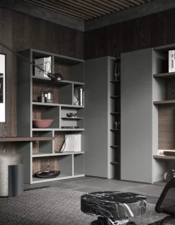 Discount Libreria Hnl041 stile moderno di scontata del 30% Librerie