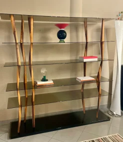 Horm Libreria in legno a prezzo Outlet: scopri Sendai- Librerie