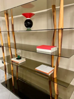 Horm Libreria in legno a prezzo Outlet: scopri Sendai- Librerie