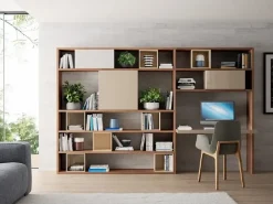 Clearance Libreria in melamminico stile moderno Libreria del progr.living di in promo-sconto del 50% Librerie