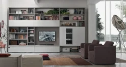 Maronese ACF Libreria in melamminico stile moderno Sa 1568 Maronese- Librerie