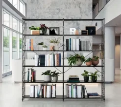 Caimi Libreria in metallo Socrate a prezzi outlet- Arredo Ufficio