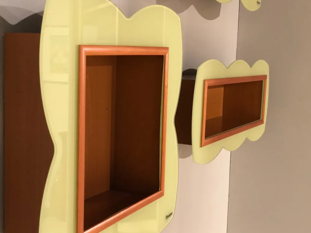 Libreria in stile moderno in legno Offerta Outlet^Rimadesio New