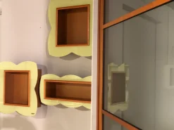 Libreria in stile moderno in legno Offerta Outlet^Rimadesio New