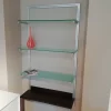 Outlet Libreria in vetro stile moderno 18060-18061-18063 Librerie