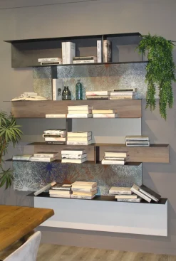 Libreria Krea stile moderna di scontata^Tomasella Outlet