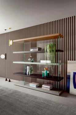 Lago Libreria in laccato opaco scontata -21%: scopri Libreria air 0535- Librerie